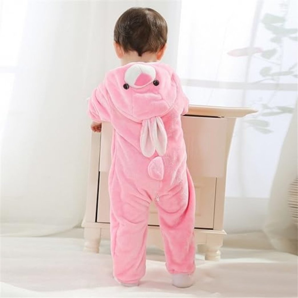 Rabbit Costume for Infant - Cozy and Adorable Winter Outfit for Baby - Picture 3 of 5
